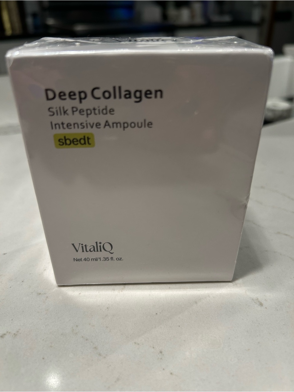 Deep Collagen Silk Peptide Ampoule - White